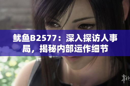 魷魚(yú)B2577：深入探訪人事局，揭秘內(nèi)部運(yùn)作細(xì)節(jié)