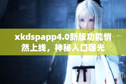 xkdspapp4.0新版功能悄然上線，神秘入口曝光
