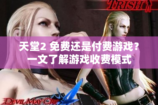 天堂2 免費(fèi)還是付費(fèi)游戲？一文了解游戲收費(fèi)模式