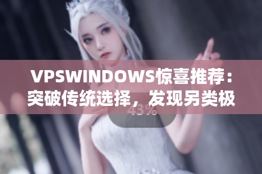 VPSWINDOWS驚喜推薦：突破傳統(tǒng)選擇，發(fā)現(xiàn)另類極致性能