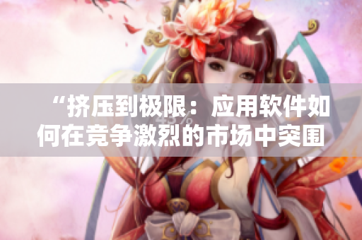 “擠壓到極限：應(yīng)用軟件如何在競(jìng)爭(zhēng)激烈的市場(chǎng)中突圍？”