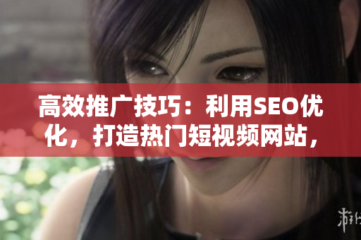 高效推廣技巧：利用SEO優(yōu)化，打造熱門短視頻網站，提升網頁入口流量