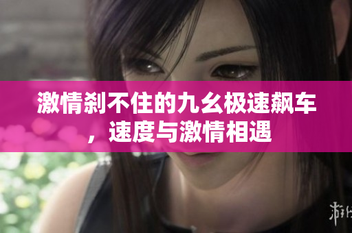 激情剎不住的九幺極速飆車 ，速度與激情相遇