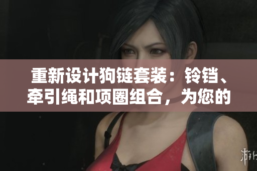 重新設(shè)計狗鏈套裝：鈴鐺、牽引繩和項圈組合，為您的寵物提供舒適與安全