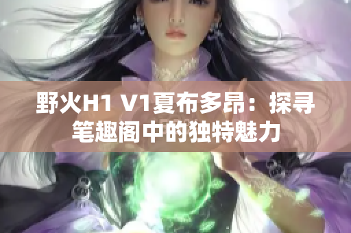 野火H1 V1夏布多昂：探尋筆趣閣中的獨特魅力