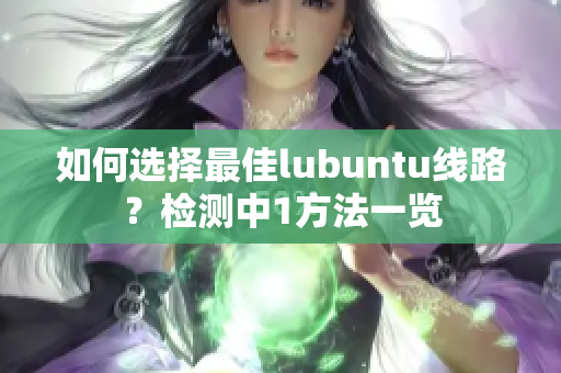 如何選擇最佳lubuntu線路？檢測中1方法一覽
