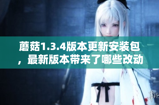 蘑菇1.3.4版本更新安裝包，最新版本帶來了哪些改動？