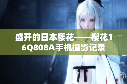 盛開(kāi)的日本櫻花——櫻花16Q808A手機(jī)攝影記錄