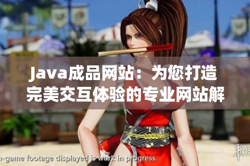Java成品網站：為您打造完美交互體驗的專業(yè)網站解決方案