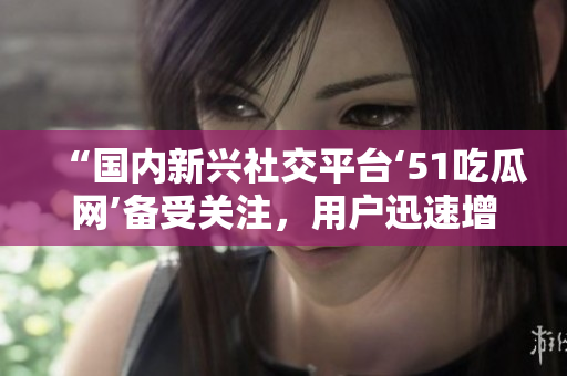 “國(guó)內(nèi)新興社交平臺(tái)‘51吃瓜網(wǎng)’備受關(guān)注，用戶(hù)迅速增長(zhǎng)”