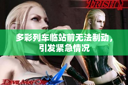 多彩列車臨站前無(wú)法制動(dòng)，引發(fā)緊急情況