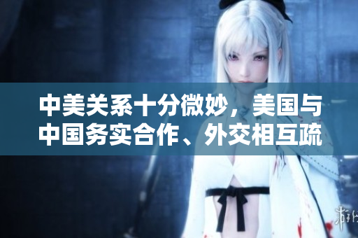 中美關系十分微妙，美國與中國務實合作、外交相互疏離。