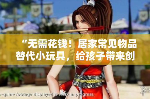 “無(wú)需花錢(qián)！居家常見(jiàn)物品替代小玩具，給孩子帶來(lái)創(chuàng)意樂(lè)趣！”