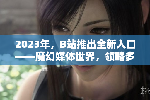 2023年，B站推出全新入口——魔幻媒體世界，領(lǐng)略多媒體娛樂新境界