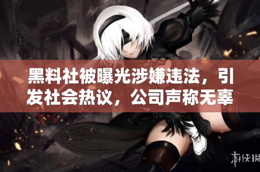 黑料社被曝光涉嫌違法，引發(fā)社會熱議，公司聲稱無辜。
