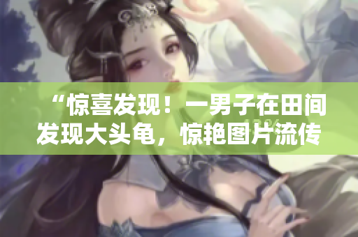 “驚喜發(fā)現(xiàn)！一男子在田間發(fā)現(xiàn)大頭龜，驚艷圖片流傳網(wǎng)絡(luò)，引發(fā)熱議”
