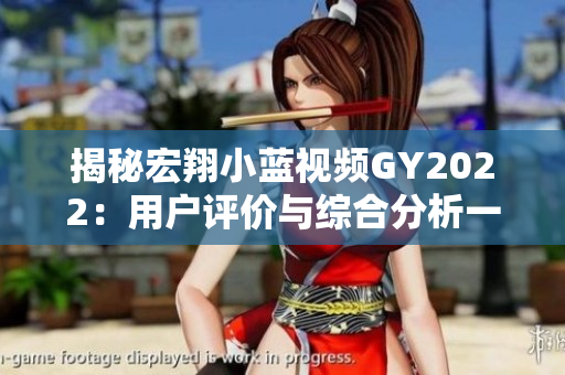 揭秘宏翔小藍(lán)視頻GY2022：用戶評價與綜合分析一覽
