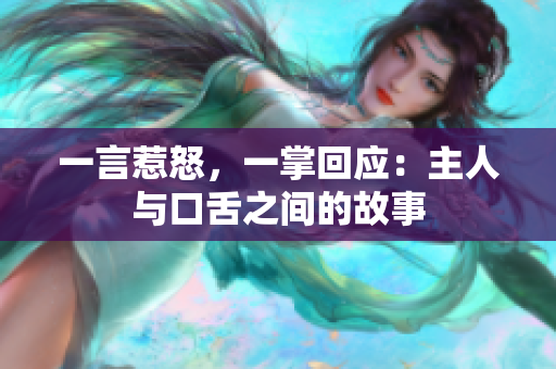 一言惹怒，一掌回應(yīng)：主人與口舌之間的故事