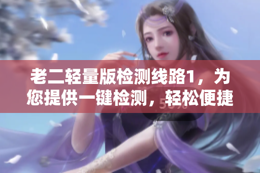 老二輕量版檢測線路1，為您提供一鍵檢測，輕松便捷！