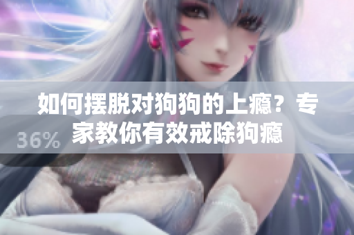 如何擺脫對狗狗的上癮？專家教你有效戒除狗癮