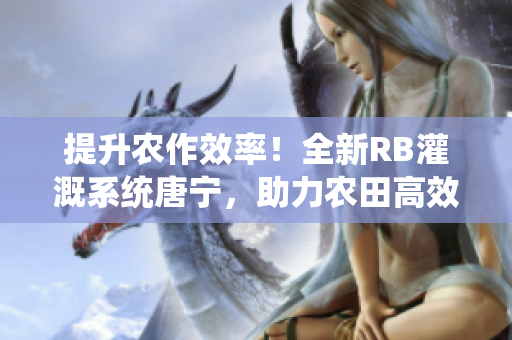 提升農作效率！全新RB灌溉系統(tǒng)唐寧，助力農田高效灌溉