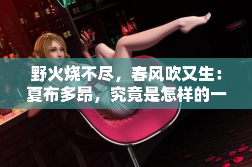 野火燒不盡，春風吹又生：夏布多昂，究竟是怎樣的一本書？