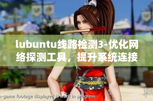 lubuntu線路檢測3-優(yōu)化網(wǎng)絡探測工具，提升系統(tǒng)連接速度