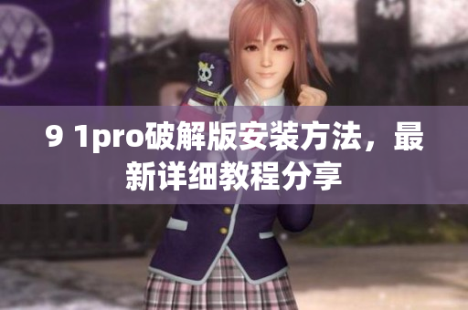 9 1pro破解版安裝方法，最新詳細(xì)教程分享