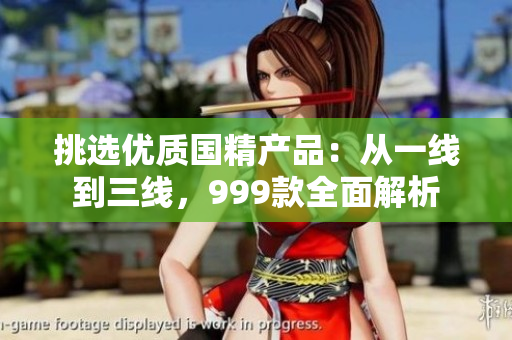 挑選優(yōu)質(zhì)國精產(chǎn)品：從一線到三線，999款全面解析