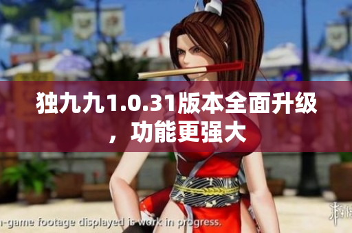 獨(dú)九九1.0.31版本全面升級，功能更強(qiáng)大