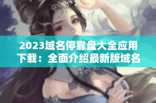 2023域名停靠盤大全應(yīng)用下載：全面介紹最新版域名?？勘P軟件