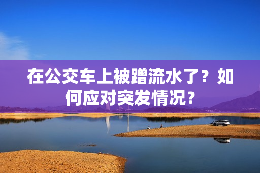 在公交車上被蹭流水了？如何應(yīng)對突發(fā)情況？