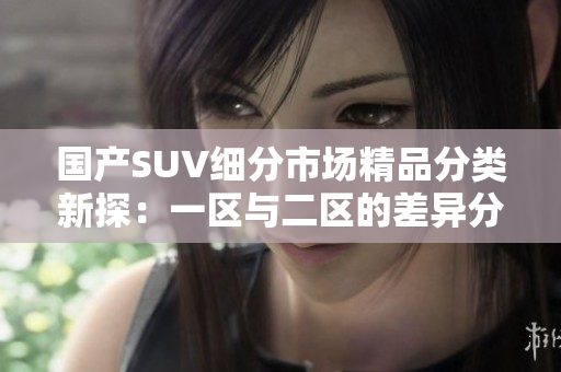 國產SUV細分市場精品分類新探：一區(qū)與二區(qū)的差異分析