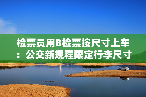 檢票員用B檢票按尺寸上車：公交新規(guī)程限定行李尺寸進(jìn)站