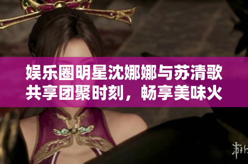 娛樂圈明星沈娜娜與蘇清歌共享團(tuán)聚時(shí)刻，暢享美味火鍋盛宴