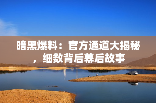 暗黑爆料：官方通道大揭秘，細(xì)數(shù)背后幕后故事