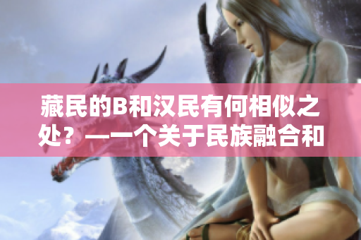 藏民的B和漢民有何相似之處？—一個關于民族融合和多元文化的探索
