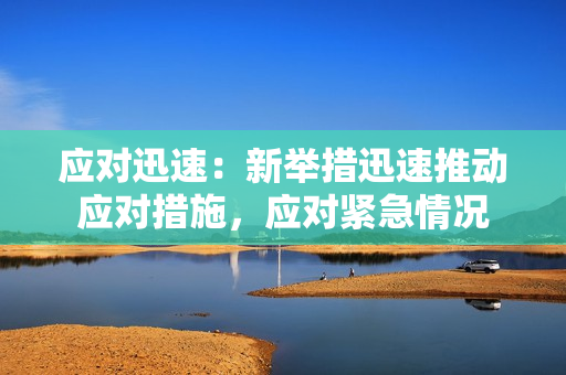 應對迅速：新舉措迅速推動應對措施，應對緊急情況