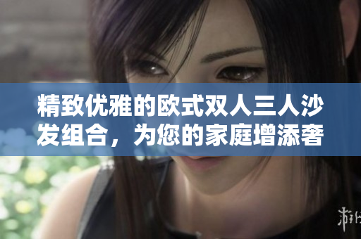 精致優(yōu)雅的歐式雙人三人沙發(fā)組合，為您的家庭增添奢華與舒適