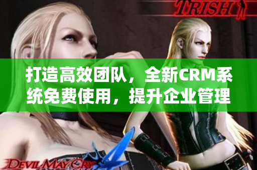 打造高效團隊，全新CRM系統(tǒng)免費使用，提升企業(yè)管理效率
