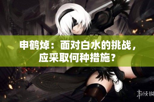 申鶴焯：面對(duì)白水的挑戰(zhàn)，應(yīng)采取何種措施？