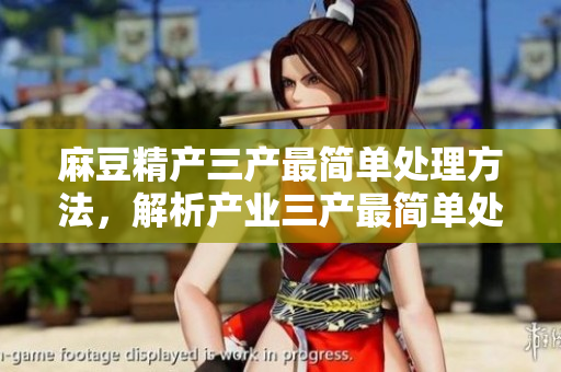 麻豆精產(chǎn)三產(chǎn)最簡單處理方法，解析產(chǎn)業(yè)三產(chǎn)最簡單處理方法