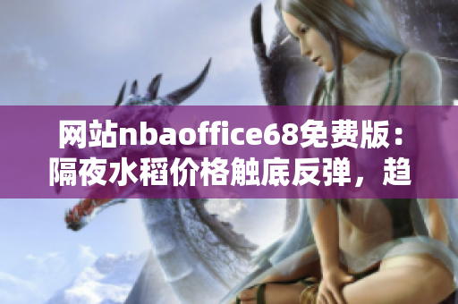 網(wǎng)站nbaoffice68免費(fèi)版：隔夜水稻價(jià)格觸底反彈，趨勢如何？