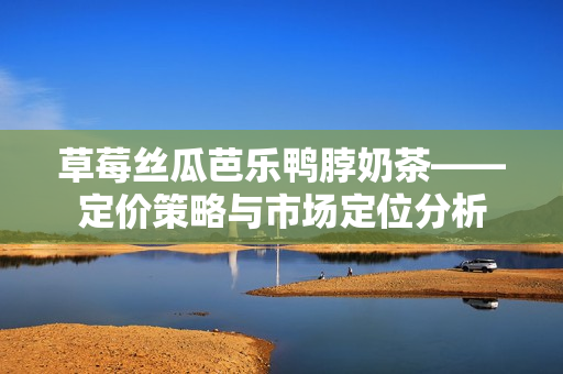 草莓絲瓜芭樂鴨脖奶茶——定價(jià)策略與市場(chǎng)定位分析