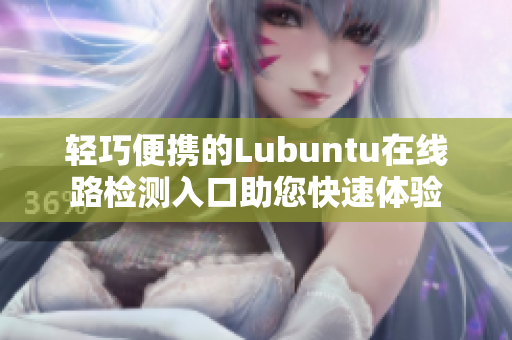 輕巧便攜的Lubuntu在線路檢測入口助您快速體驗(yàn)