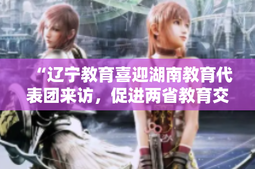 “遼寧教育喜迎湖南教育代表團(tuán)來訪，促進(jìn)兩省教育交流合作”