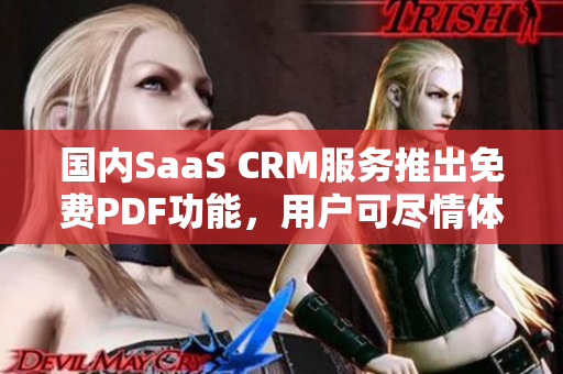 國內(nèi)SaaS CRM服務(wù)推出免費(fèi)PDF功能，用戶可盡情體驗(yàn)