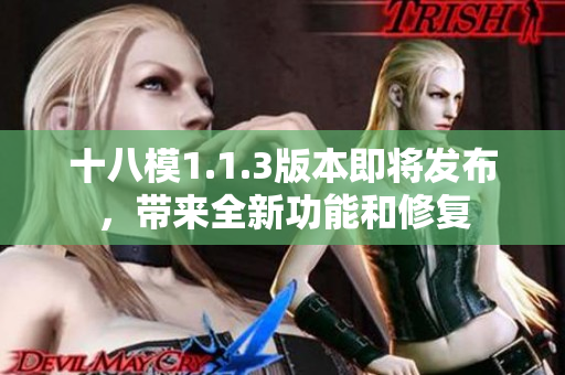 十八模1.1.3版本即將發(fā)布，帶來全新功能和修復(fù)