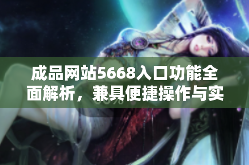 成品網(wǎng)站5668入口功能全面解析，兼具便捷操作與實(shí)用性