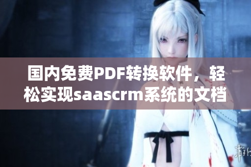 國內(nèi)免費(fèi)PDF轉(zhuǎn)換軟件，輕松實現(xiàn)saascrm系統(tǒng)的文檔管理